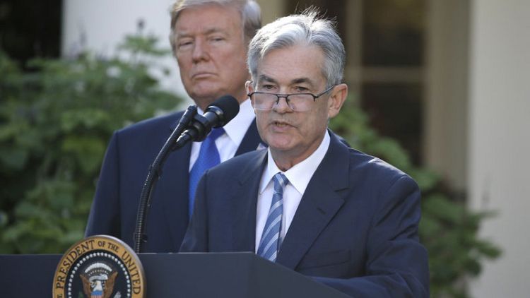 Trump says 'not even a little bit happy' with Fed's Powell -report