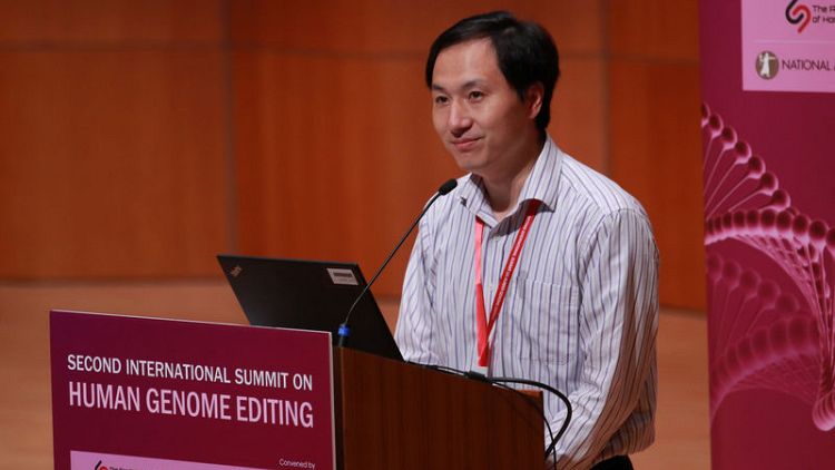 Chinese geneticist apologises for leak of baby-gene editing result