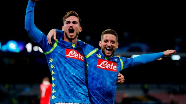 Napoli beat Red Star 3-1 with Mertens brace to stay top