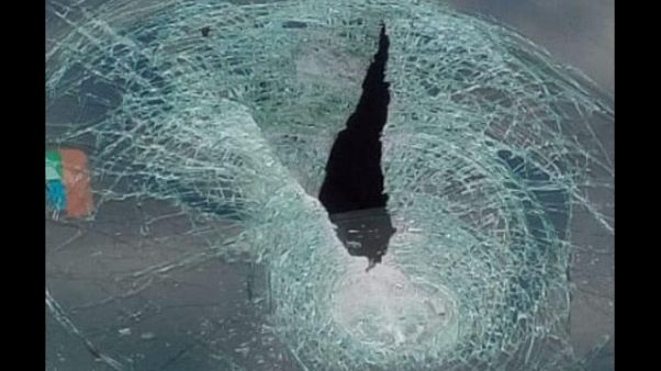 Si stacca calcestruzzo in A14, ferita Si stacca calcestruzzo in A14, ferita