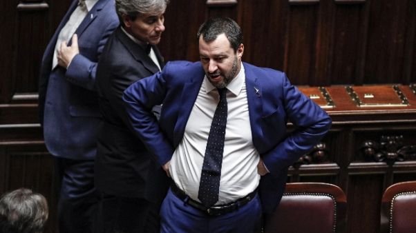 Salvini, taglio deficit non oltre 0,2% Salvini, taglio deficit non oltre 0,2%