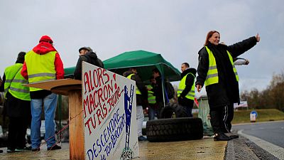 Fractured France: Diesel tax protests expose Macron's Achilles' heel Fractured France: Diesel tax protests expose Macron's Achilles' heel