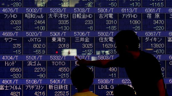 Asian shares wobble before Trump-Xi meeting Asian shares wobble before Trump-Xi meeting