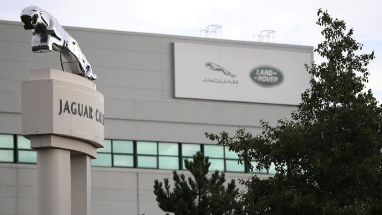 India's Tata Motors falls; Jaguar Land Rover to temporarily cut jobs at UK plant