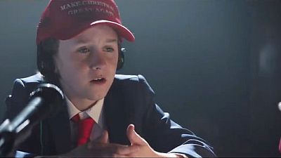 Air New Zealand Christmas ad replicates Trump's U.N. laughter moment Air New Zealand Christmas ad replicates Trump's U.N. laughter moment