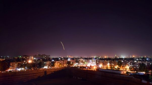 Le régime Assad accuse Israël d'avoir attaqué des cibles en Syrie Le régime Assad accuse Israël d'avoir attaqué des cibles en Syrie