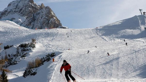 A Cortina apre primi impianti invernali A Cortina apre primi impianti invernali