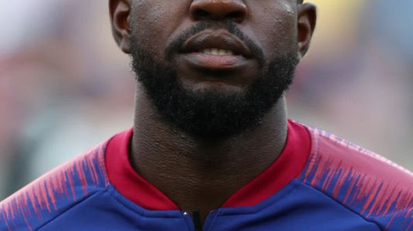 أومتيتي مدافع برشلونة يسافر إلى قطر لعلاج ركبته أومتيتي مدافع برشلونة يسافر إلى قطر لعلاج ركبته