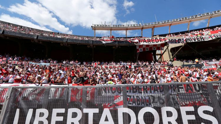 Soccer - River Plate reject Libertadores final in Madrid