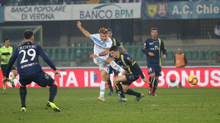 Serie A: Chievo-Lazio 1-1