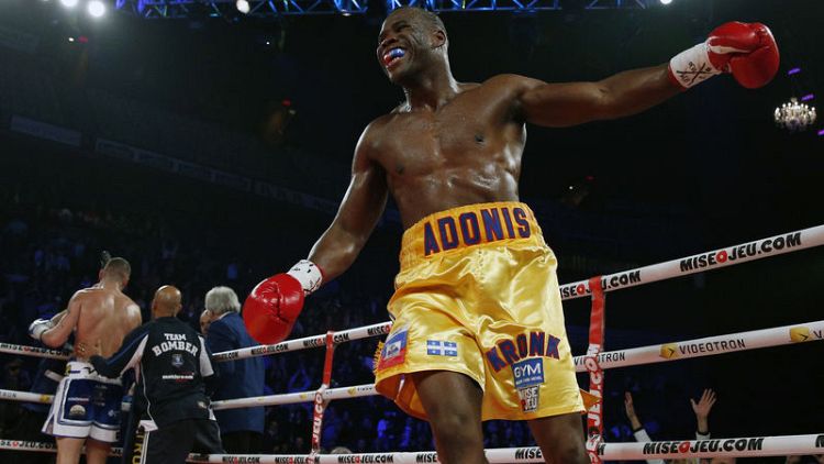 Boxing-Canadian Stevenson in critical condition after knockout