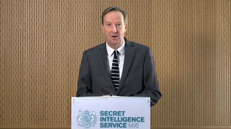 Britain's MI6 spymaster cautions Russia - Do not meddle in the West