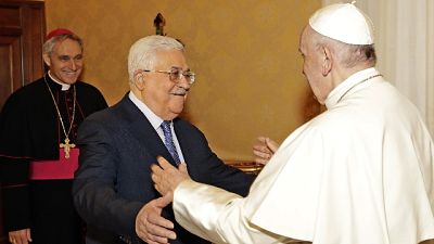 Papa, con Abu Mazen parlato tema 2 Stati