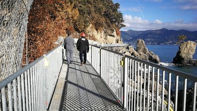Pronta passerella pedonale Portofino Pronta passerella pedonale Portofino