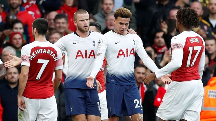 Arsenal and Tottenham charged for failing to control players