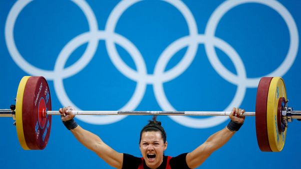 Olympics: Canadian weightlifter Girard gets gold medal at last Olympics: Canadian weightlifter Girard gets gold medal at last