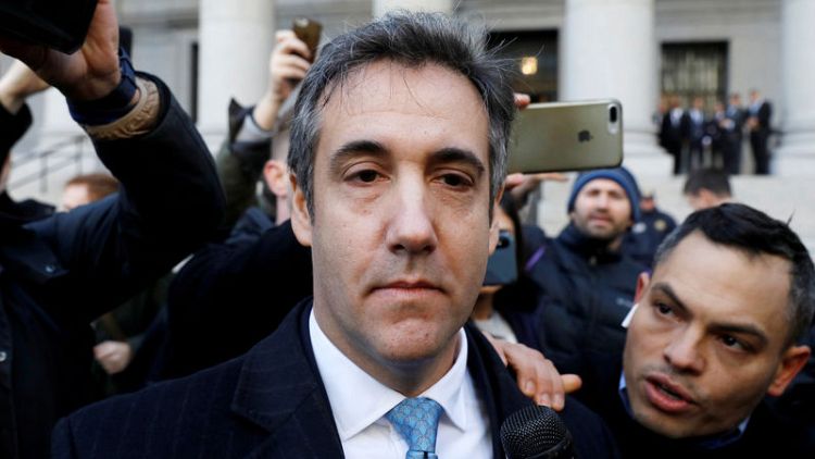 Trump urges 'full sentence' for his ex-lawyer Cohen in Russia probe