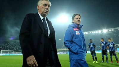 Ancelotti elogia il pubblico di Bergamo
