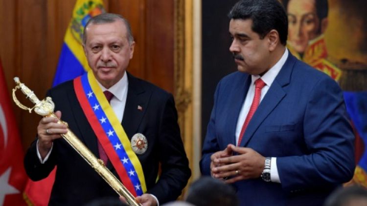 Venezuela : Erdogan exprime son soutien à Maduro