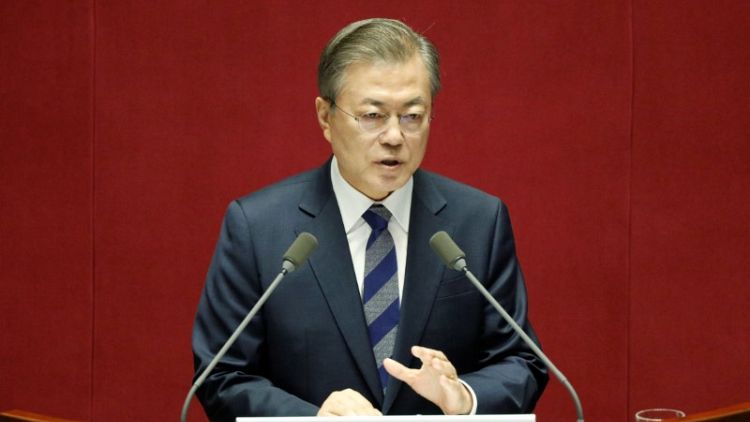 مصحح-رئيس كوريا الجنوبية يقول من "المحتمل" أن يزور الزعيم الكوري الشمالي سول