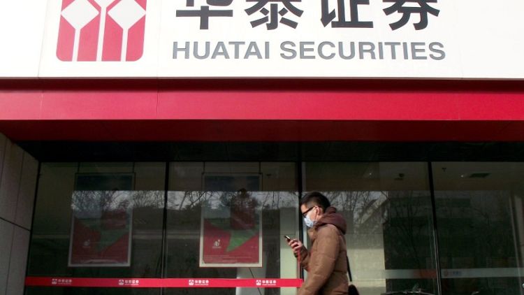 China's Huatai Securities plans to list in London on December 14 - source