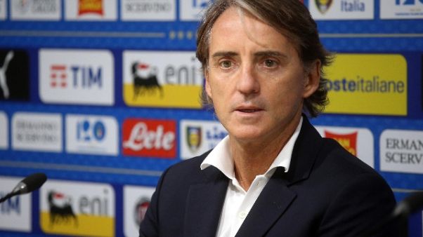 Mancini, lavoro per vincere Euro 2020 Mancini, lavoro per vincere Euro 2020