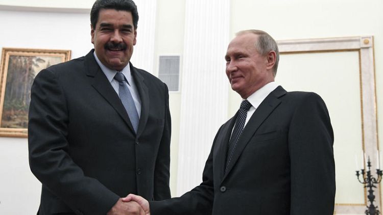 Russia's Putin, Venezuela's Maduro to discuss financial help for Caracas