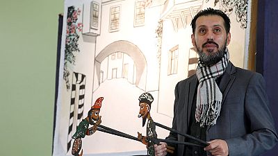 Syria's last shadow puppeteer hopes to save his art