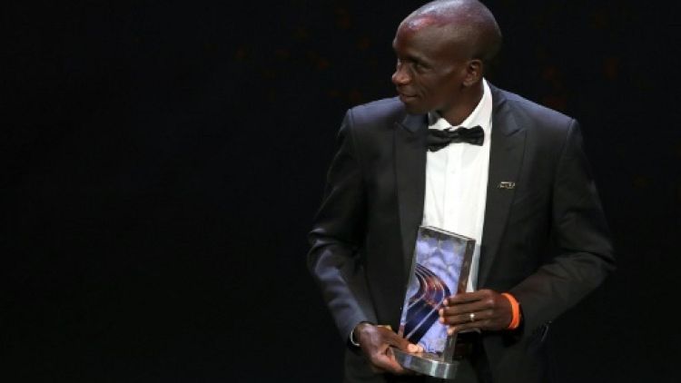 Le Kényan Eliud Kipchoge désigné athlète de l'année