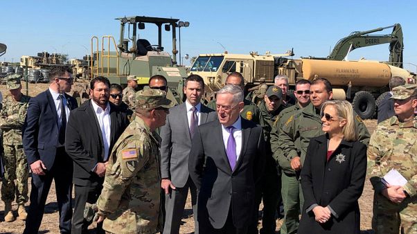 Pentagon extends Mexico border mission until end of January Pentagon extends Mexico border mission until end of January