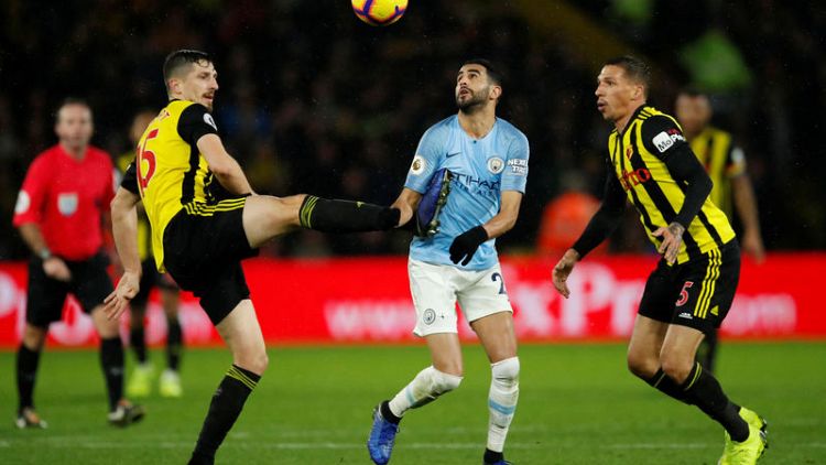 Mahrez pulls the strings as City extend lead at the top