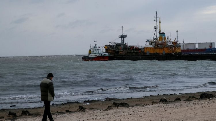 Caught in Russia-Ukraine storm - a cargo ship and tonnes of grain