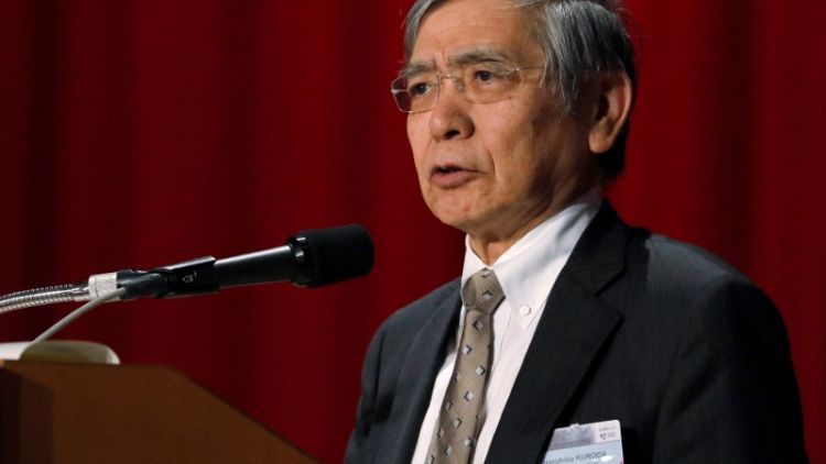 BOJ will respond as needed to economic risks - Kuroda