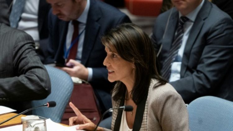 ONU: échec de l'Américaine Nikki Haley à faire condamner le Hamas
