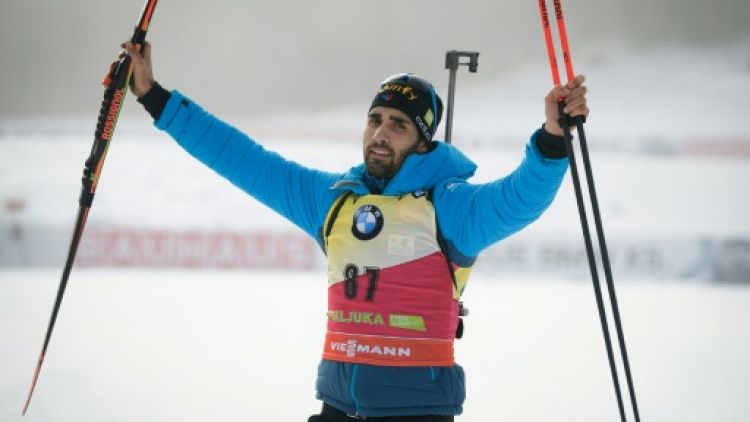 Biathlon: Martin Fourcade remporte l'Individuel de Pokljuka