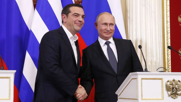 بوتين يقول خط أنابيب ترك ستريم للغاز قد يجري تمديده عبر اليونان