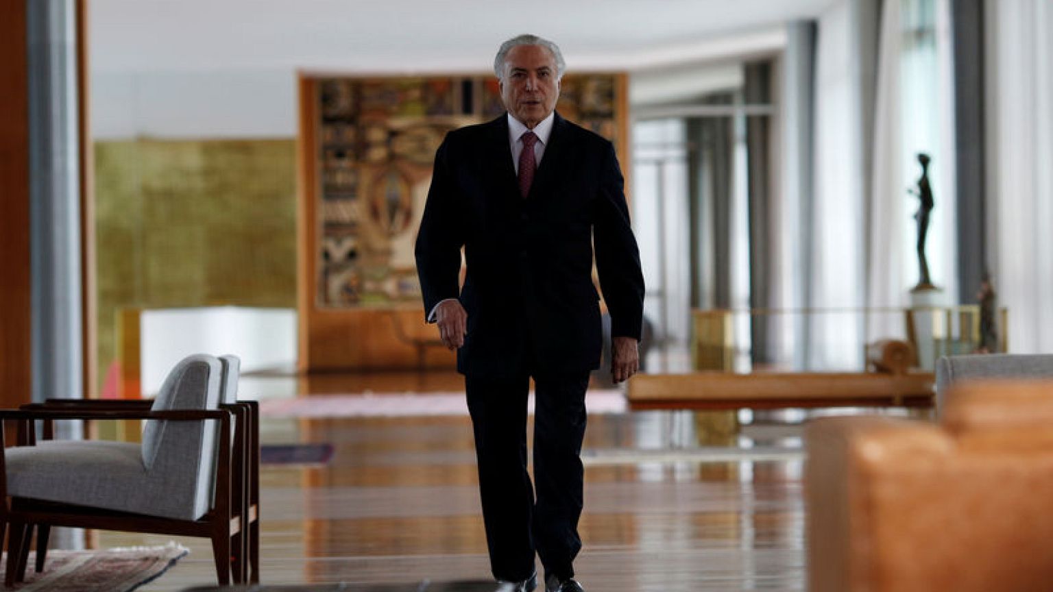Brazil's Temer announces 'intervention' in state bordering Venezuela