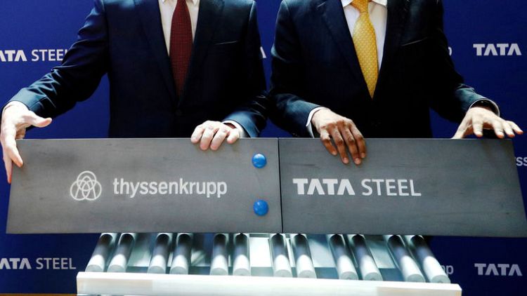 Thyssenkrupp, Tata Steel near decision on steel JV board - sources