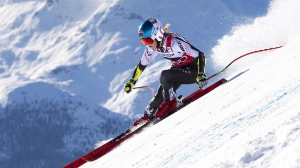 La Shiffrin vince il SuperG a St.Moritz La Shiffrin vince il SuperG a St.Moritz