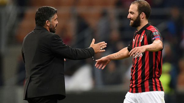 Milan focussed on Champions League spot not Inter - Gattuso Milan focussed on Champions League spot not Inter - Gattuso
