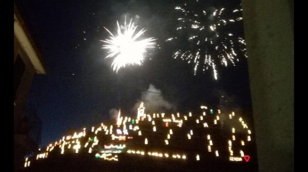 Presepe Manarola per vittime del Morandi Presepe Manarola per vittime del Morandi