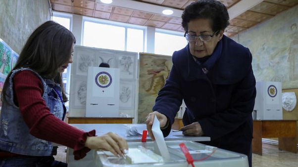 Armenians vote in election testing revolution's power shift Armenians vote in election testing revolution's power shift