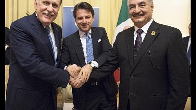 Libia: Conte, vedrò Haftar e Sarraj Libia: Conte, vedrò Haftar e Sarraj