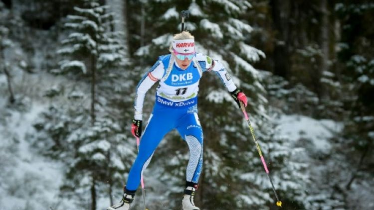 Biathlon: le doublé pour Mäkäräinen avec lala poursuite de Pokljuka