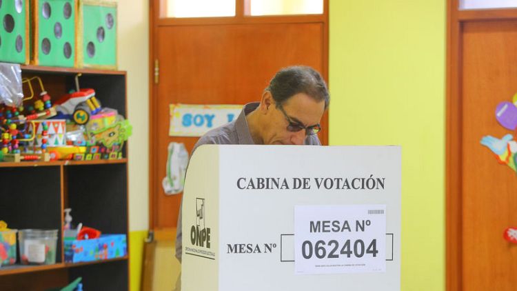 Peruvians head to polls in referendum on anti-corruption reforms