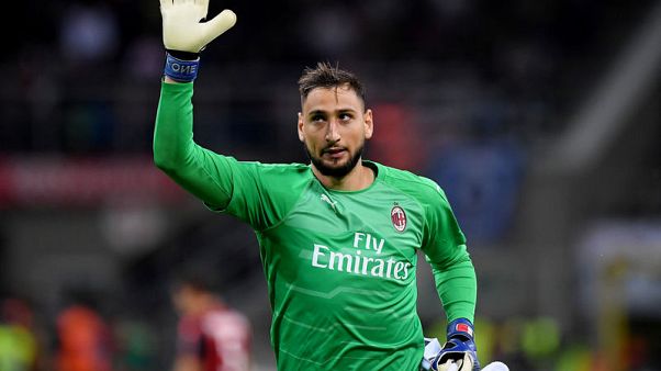 Milan held as Donnarumma plays 100th consecutive full game Milan held as Donnarumma plays 100th consecutive full game