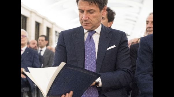 Conte, taglio pensioni d'oro è equità Conte, taglio pensioni d'oro è equità