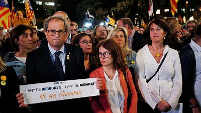 Catalan hunger strikers sending message, not risking life - jailed separatist Catalan hunger strikers sending message, not risking life - jailed separatist