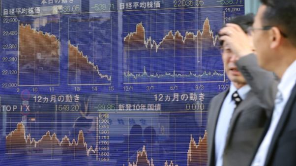 Asia stocks cautious, pound pummelled by politics Asia stocks cautious, pound pummelled by politics