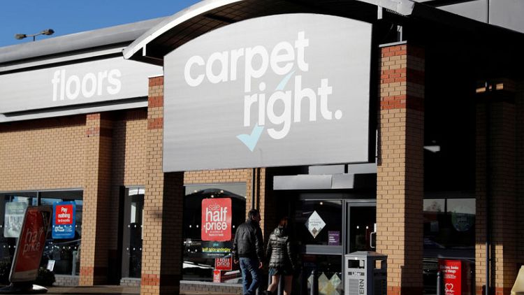 Carpetright losses widen as store closures hit results
